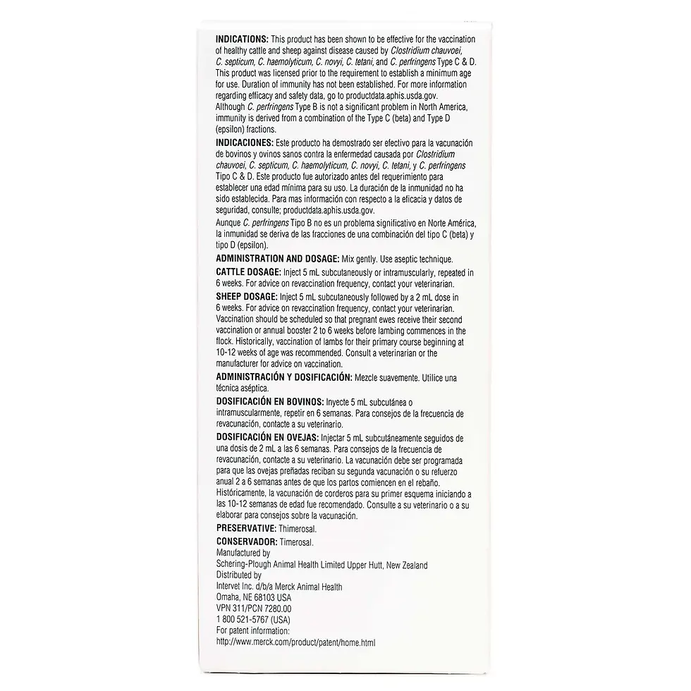 Thumbnail: Bovilis Covexin 8 Vaccine for Cattle & Sheep