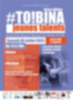 Affiche scène ouvertes TOBINA 2023 2