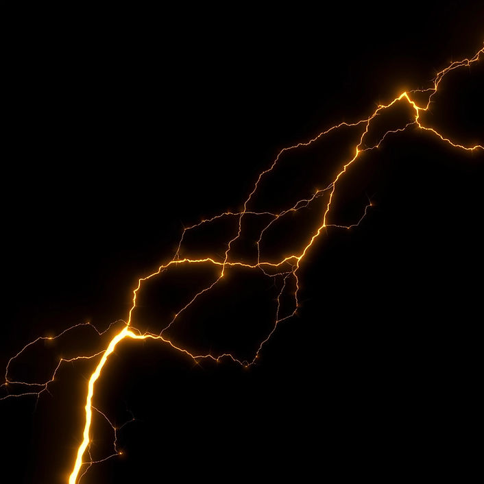 Golden lightning bolt for no crash energy drink uk