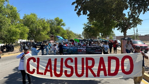 Miles de Mayos-Yoremes Marchan contra Planta de Amoniaco en Bahía de Ohuira