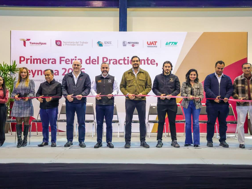 Carlos Peña Ortiz inaugura la Primera Feria del Practicante Reynosa 2026