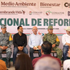Coahuila se suma a la Jornada Nacional de Reforestación 2026 con plantación de pinos en Saltillo