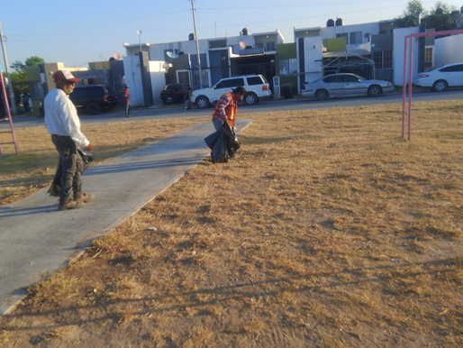 Gobierno de Reynosa impulsa labores de limpieza y mejoramiento urbano