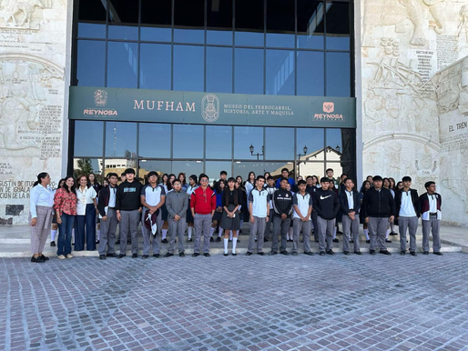 Museo del Ferrocarril de Reynosa atrae a más familias y estudiantes
