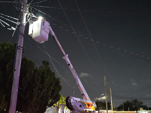 Alcalde Carlos Peña Ortiz activa jornadas nocturnas de limpieza para mantener Reynosa impecable
