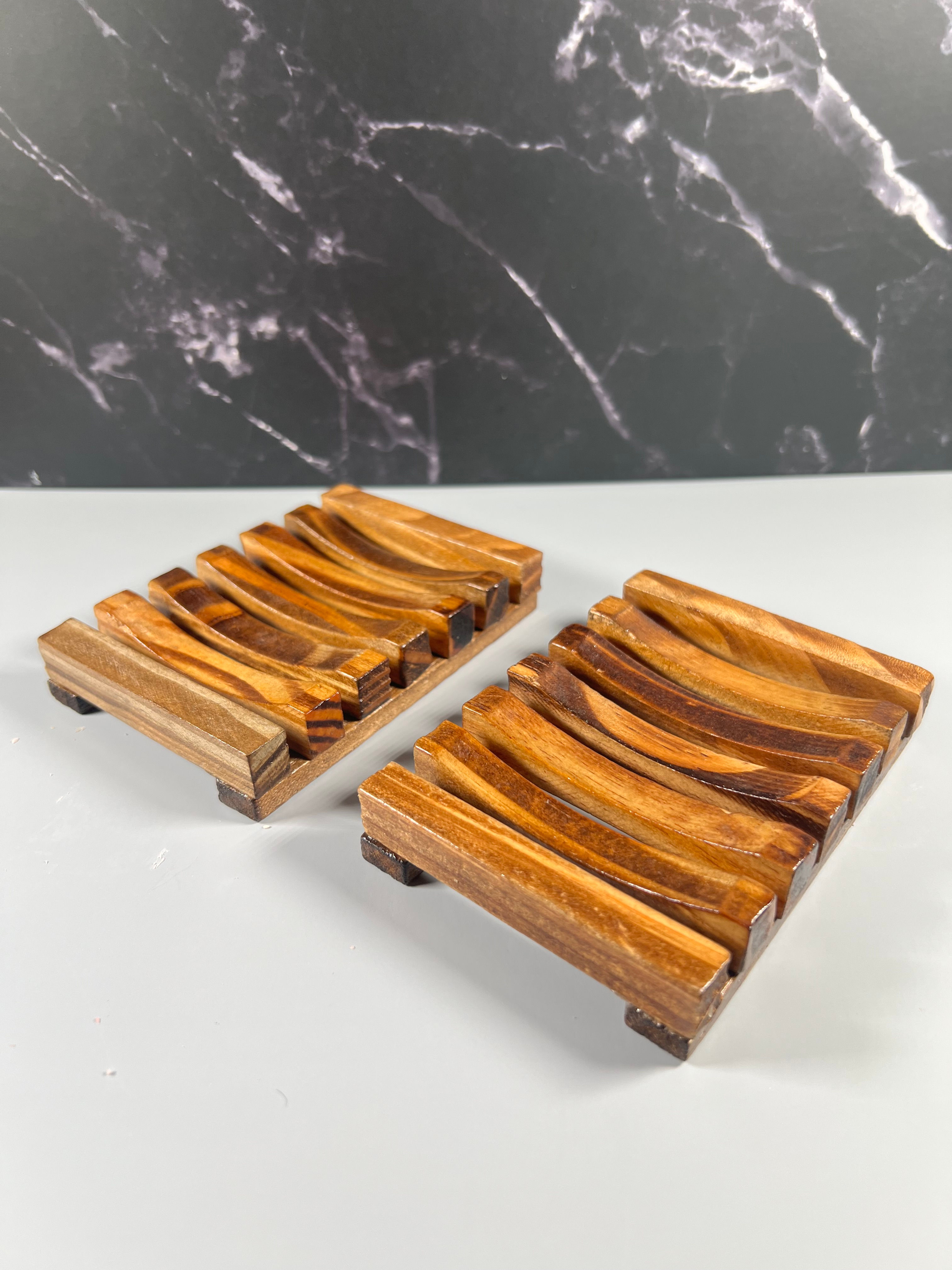 Wood Soap Dish Holder