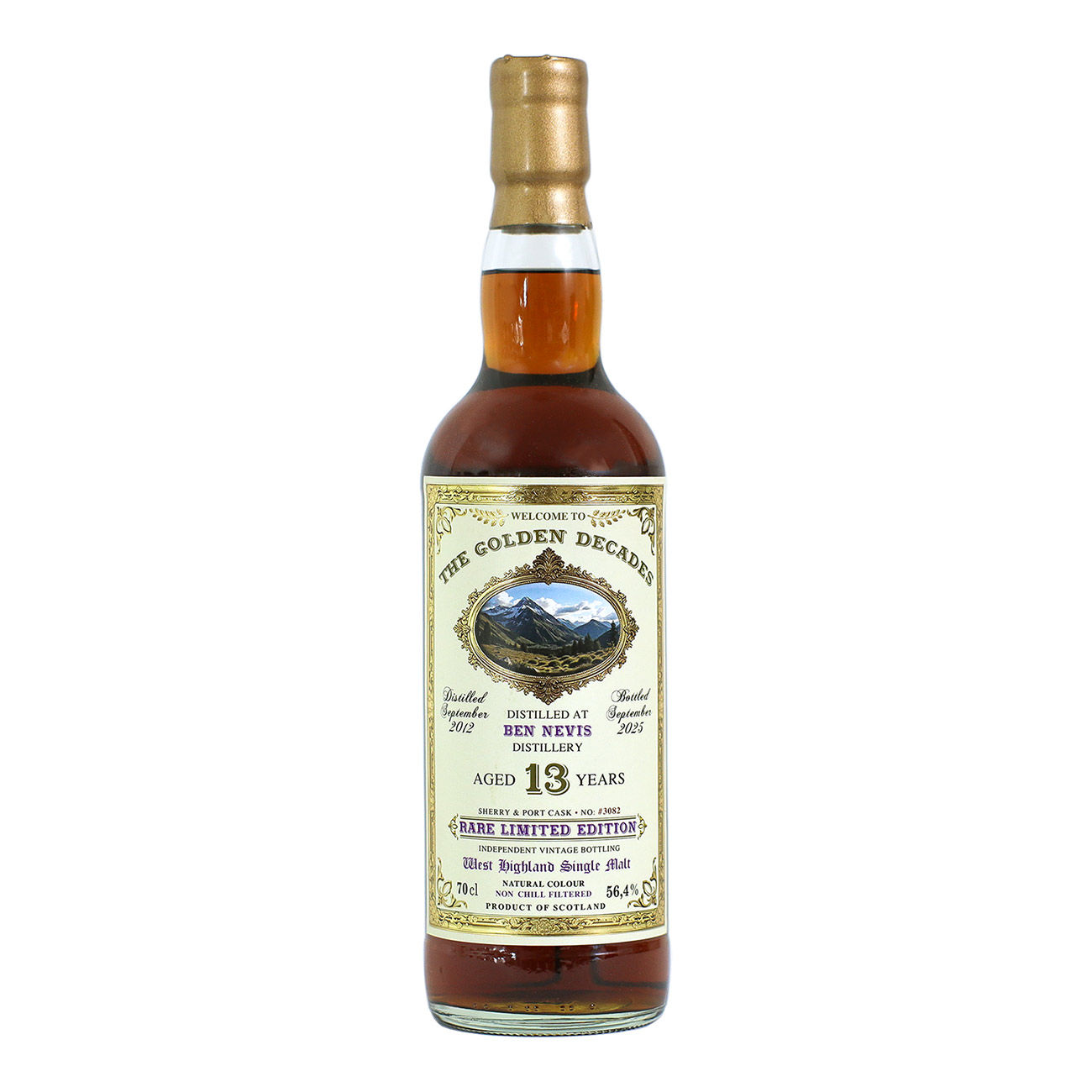 Ben Nevis 2012 13y Port & Sherry The Golden Decades Single Malt Whisky
