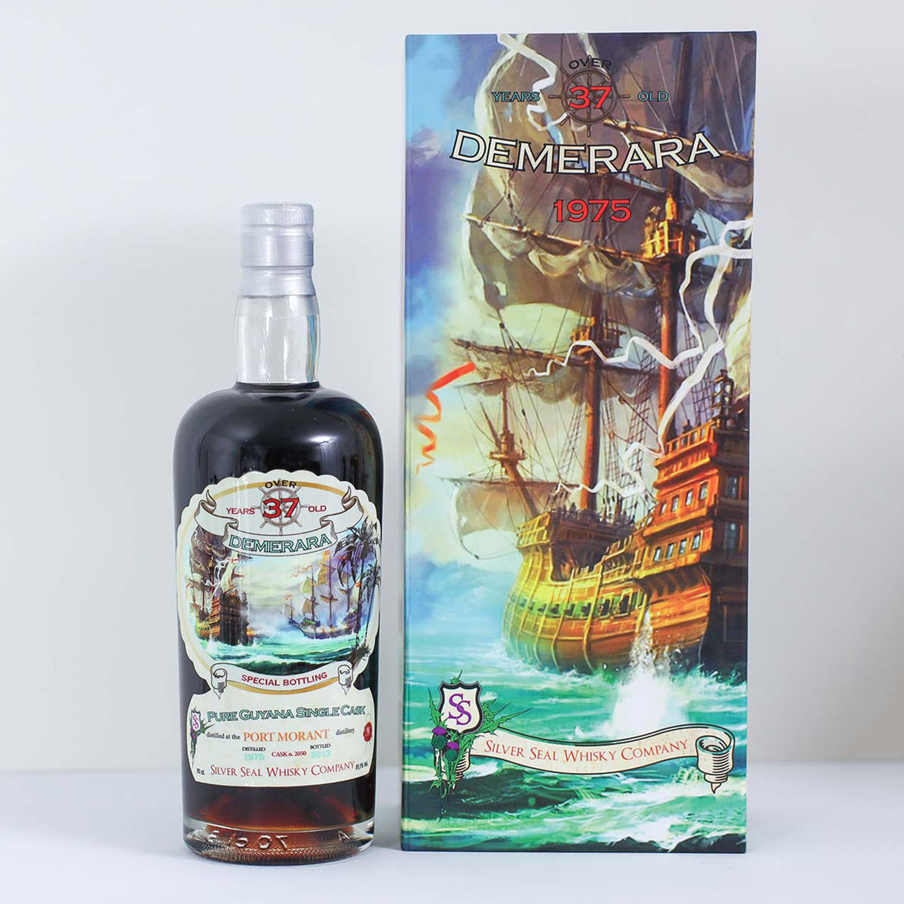 Port Morant 1975 37y Cask #2050 Silver Seal Demerara Rum