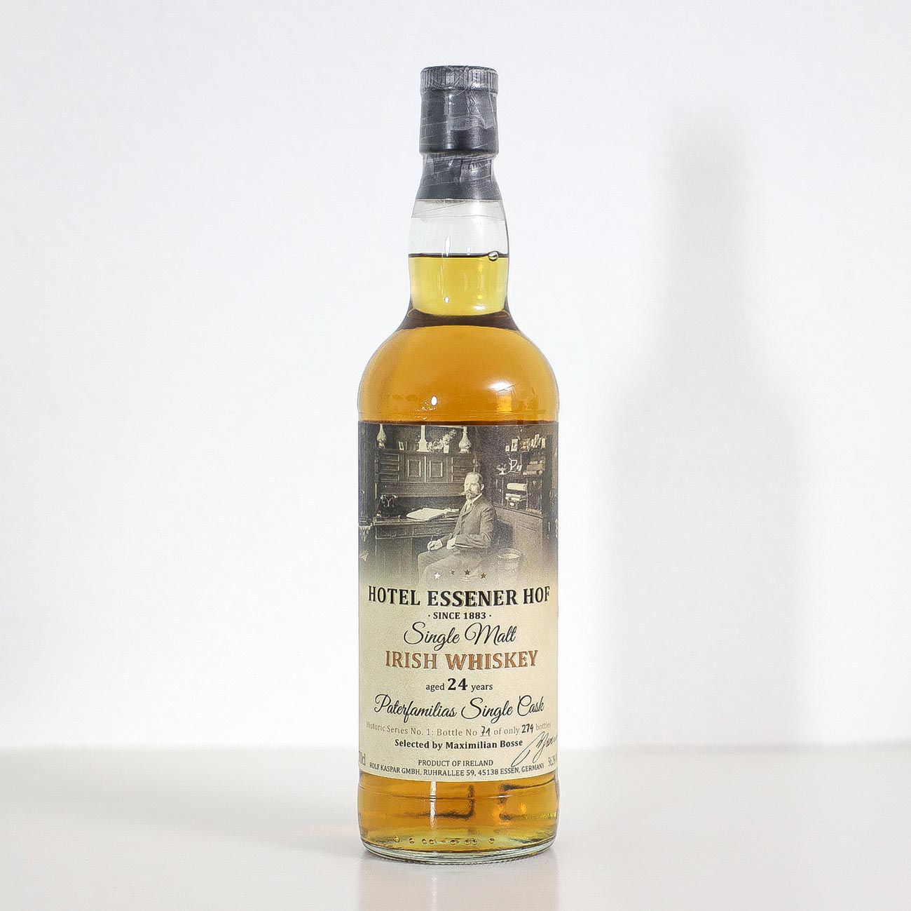 Irish Whiskey 1991 24y Hotel Essener Hof Nr. 1 Irish Whiskey