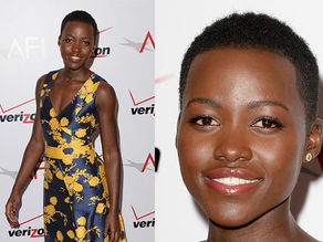 Lupita Nyong’o Sparkles in Carolina Herrera and Jamie Wolf