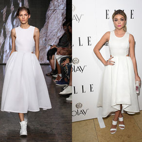 Sarah Hyland Rocks My Favorite DKNY Spring 2015 Look