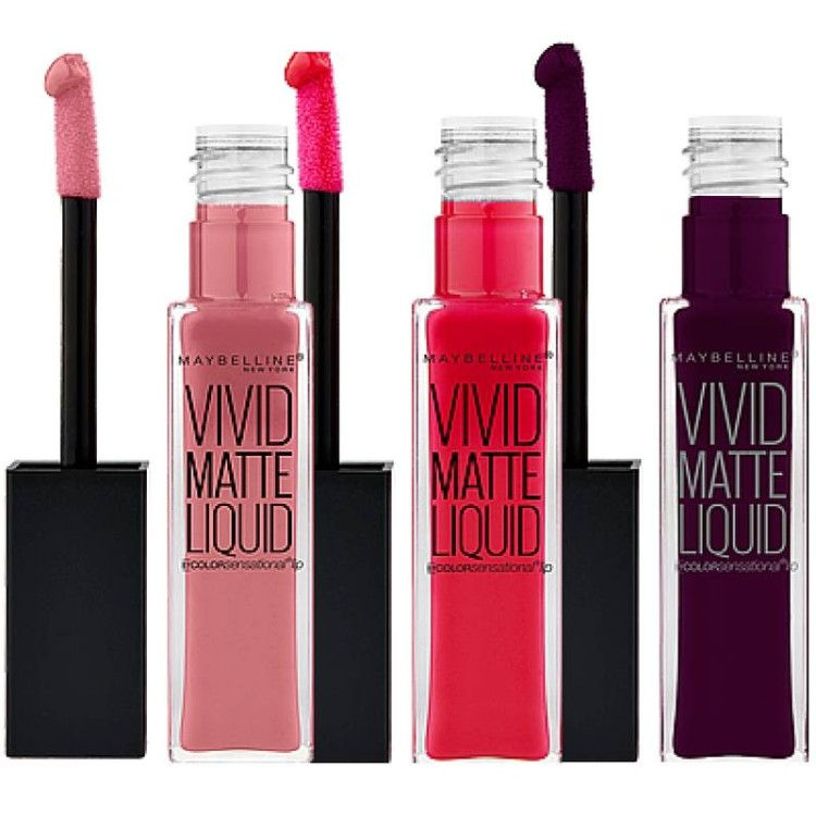 Maybelline+COLOR SENSATIONAL+VIVID+MATTE+LIQUID