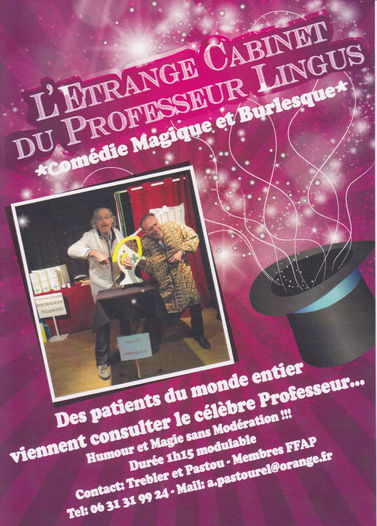 Les tours de magie de Bernard...