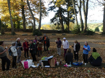 Fontanès, rando en 8 et goûter