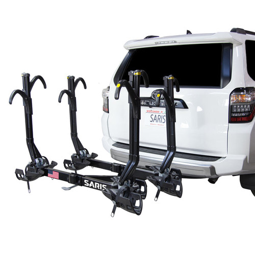 SARIS SUPERCLAMP EX 4 BIKE HITCH RACK BUILT FOR FINDING RIDES INSIDE ...