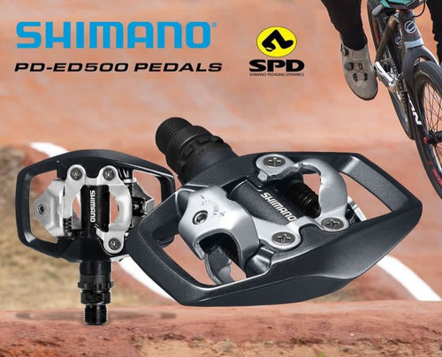 SHIMANO M500 SPD PEDALS Automatic better evacuation