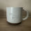 Thumbnail: Dachshund Tea Mug in speckled white glaze