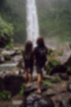 Thumbnail: Black Organic Cotton Logo T-shirt With Byron Bay back print