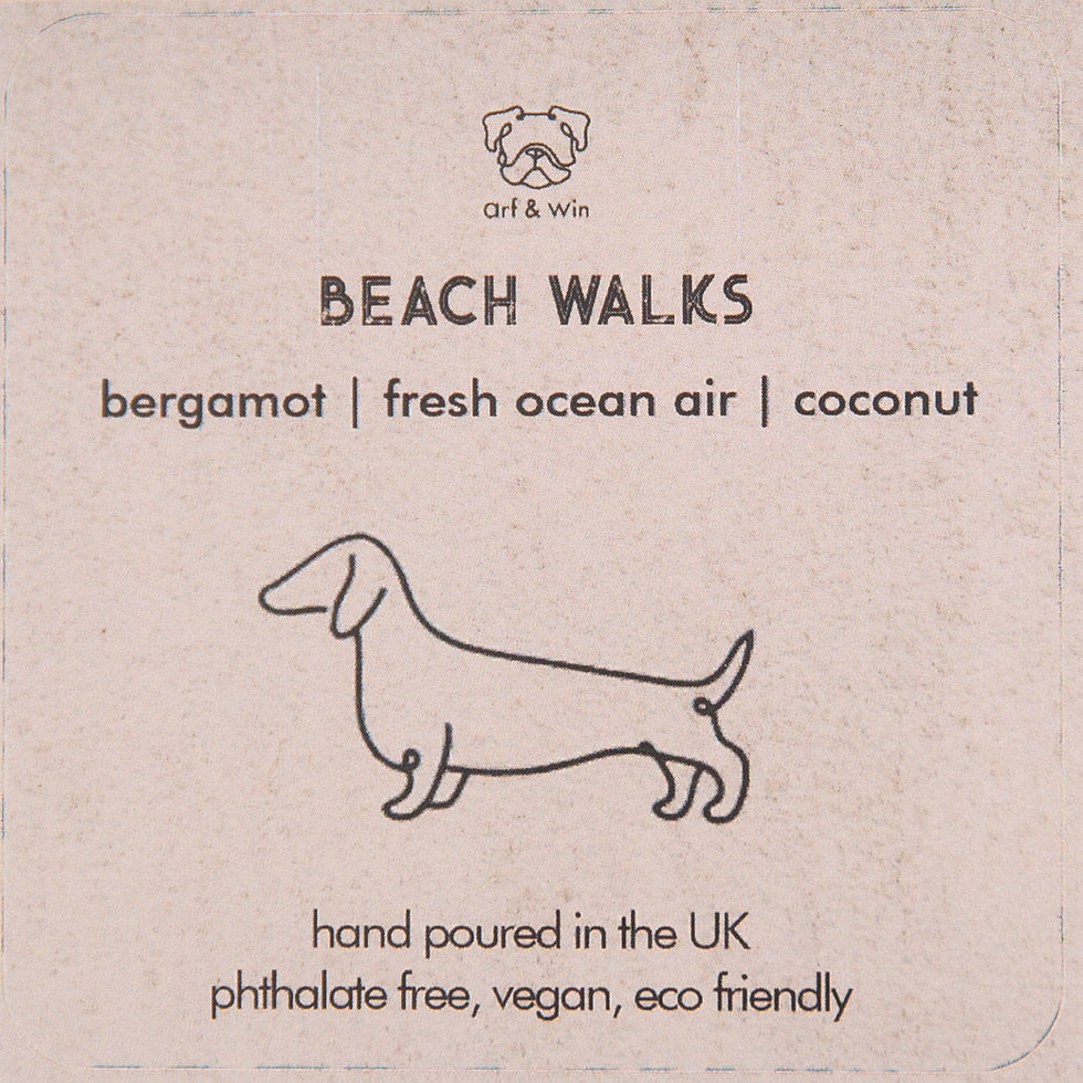 Thumbnail: “Beach Walks" Hand Poured Natural Candle