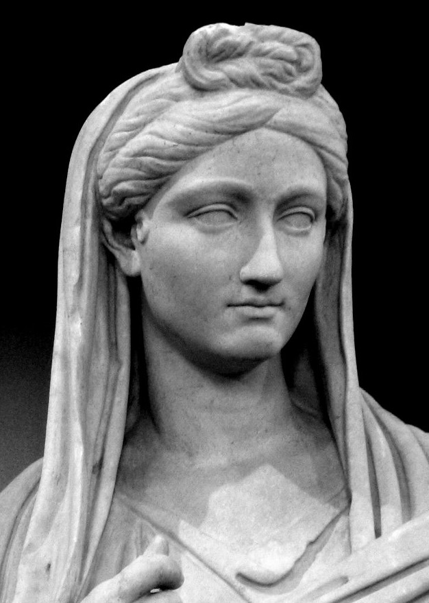 Vibia Sabina, from Villa Adriana. Image via Wikimedia Commons.