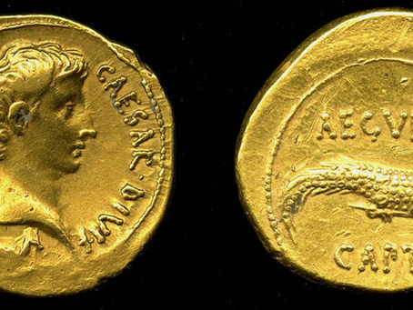 The Caesar and the Crocodile: how to 'read' an Augustan coin