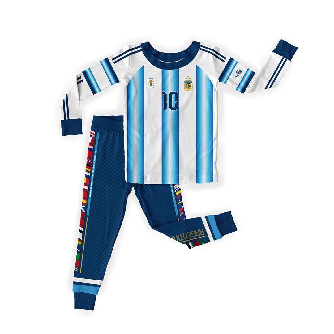 Pro Pijama Manga Larga Argentina Edición Mundial 2026