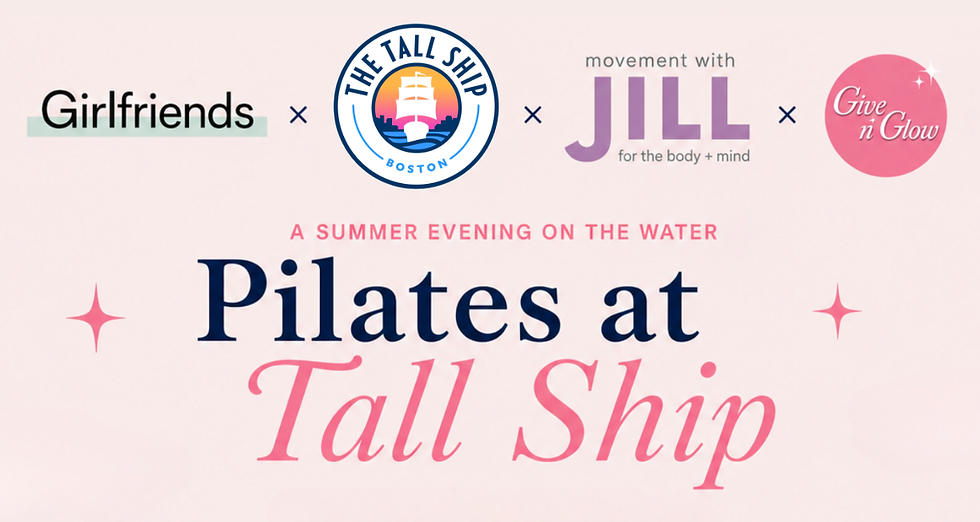 Pilates at Tall Ship with Girlfriends Boston