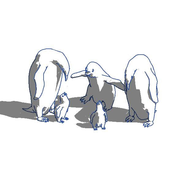 Pingüino De Humboldt-Revit 2023