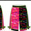 Thumbnail: Pink, Black Gods-Way Shorts