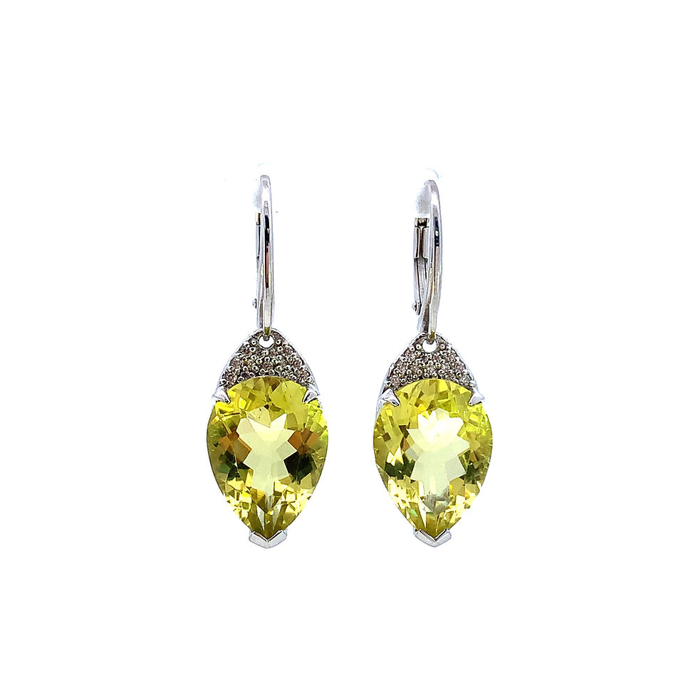 Thumbnail: LEMON QUARTS EARRINGS