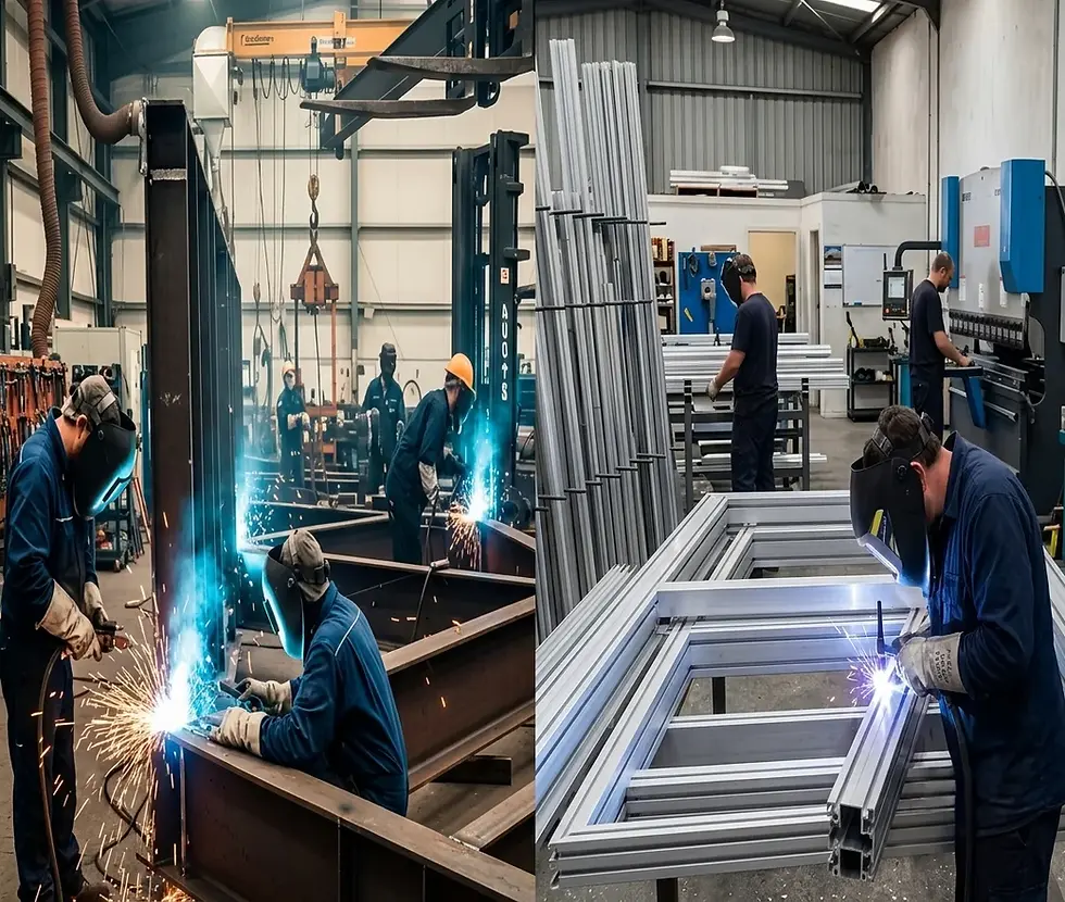 Aluminum vs. Steel Fabrication: Differences, Benefits & Best Applications