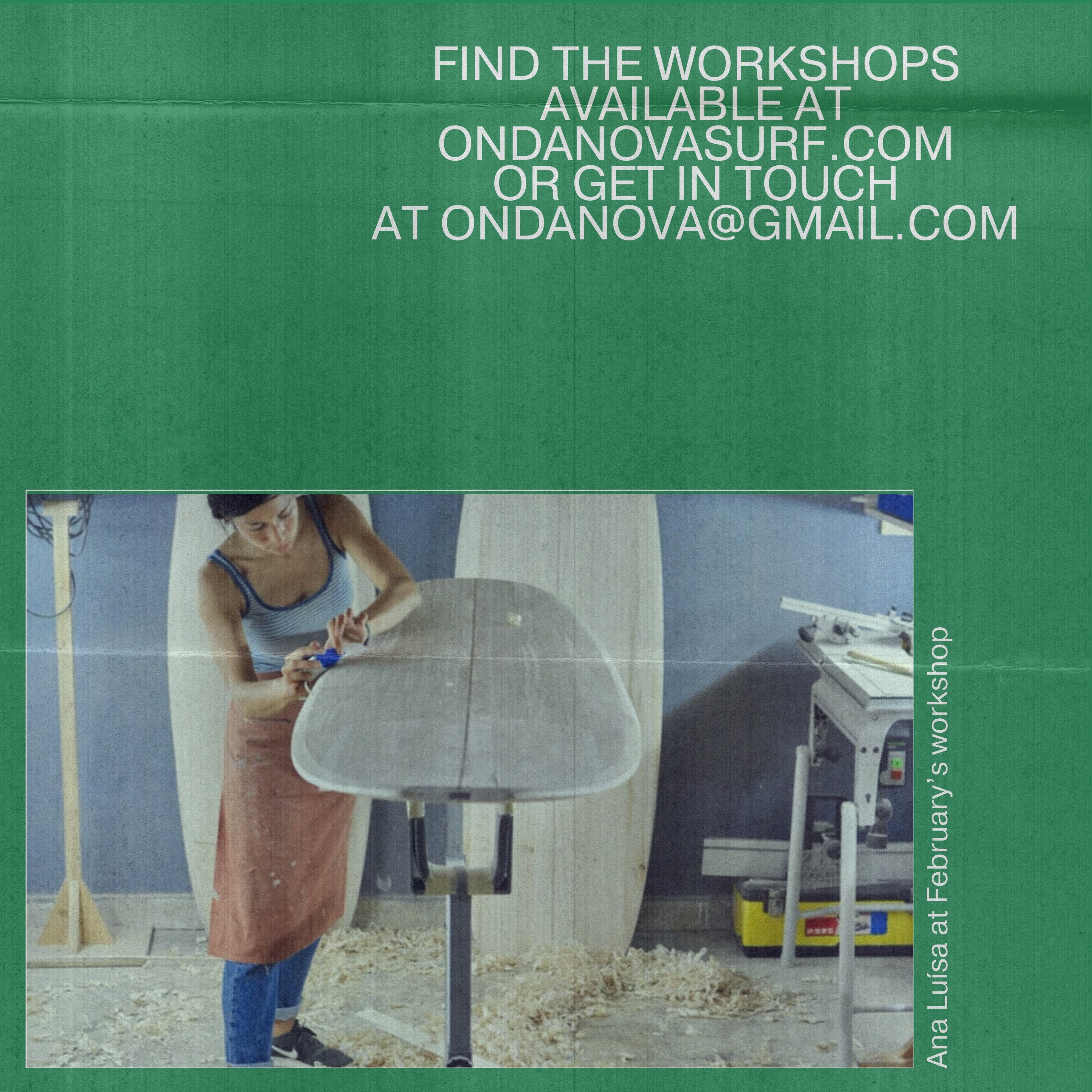 Surf brand with retro-inspired, eco-friendly designs, handmade wooden boards, and workshops.