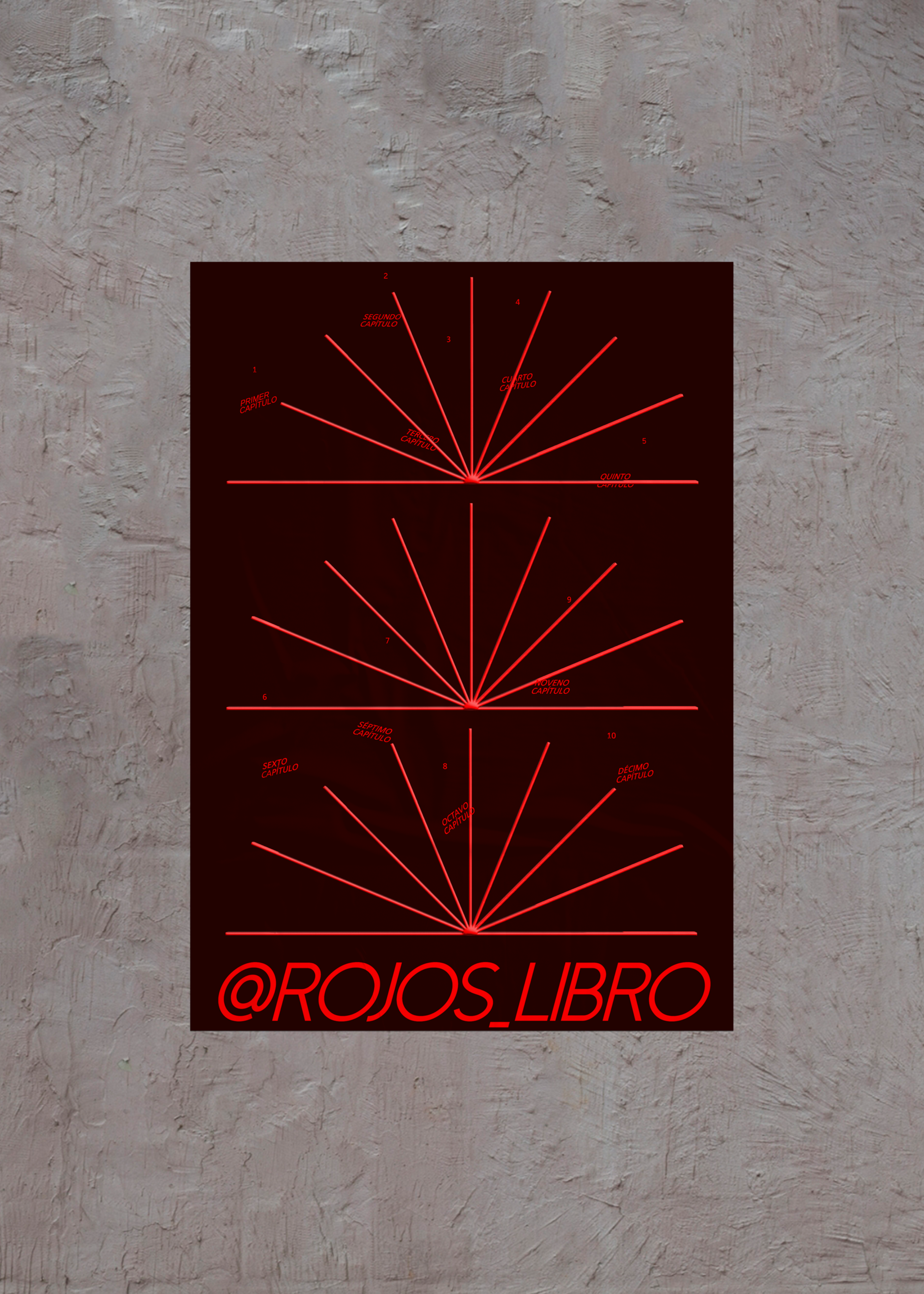 Editorial on "red" with organic produce, dynamic visuals, and structured typography.