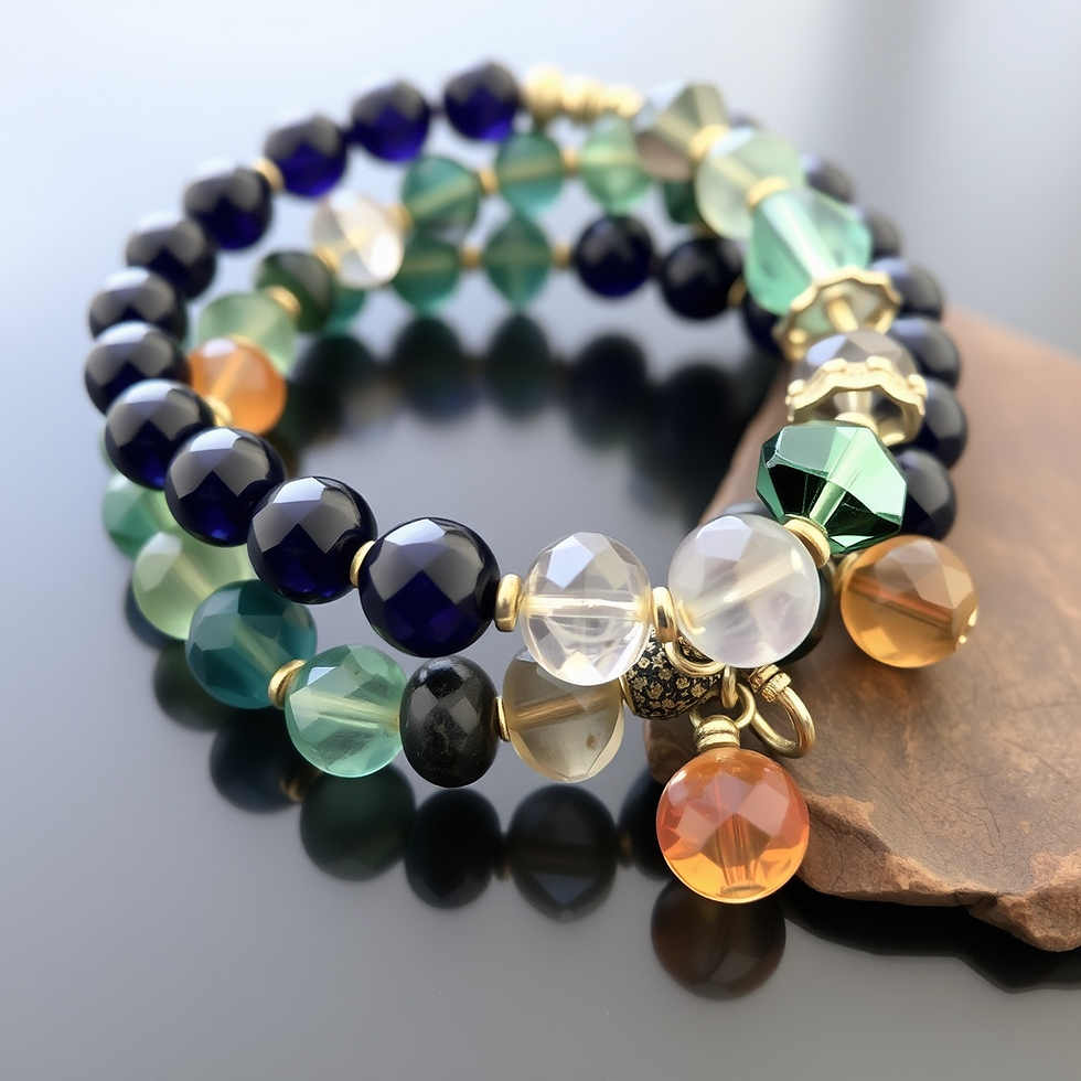 NEW MOON CRYSTAL BRACELET WORKSHOP