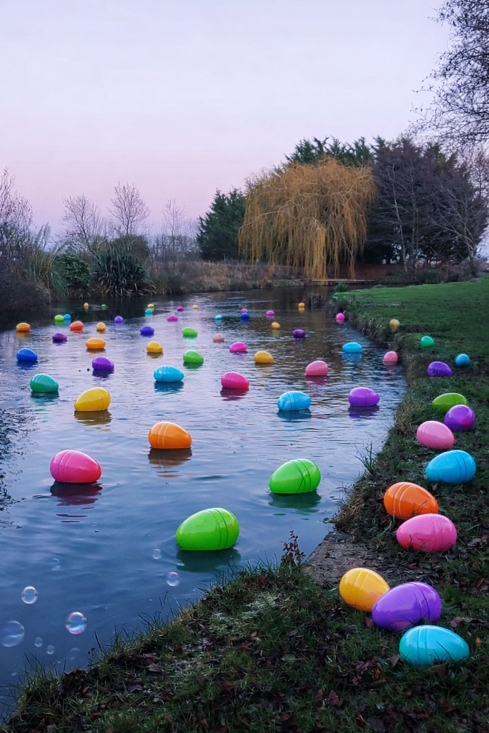 NAUGHTY NOT NICE… ADULTS-ONLY EASTER EGG HUNT IN THE LAKE