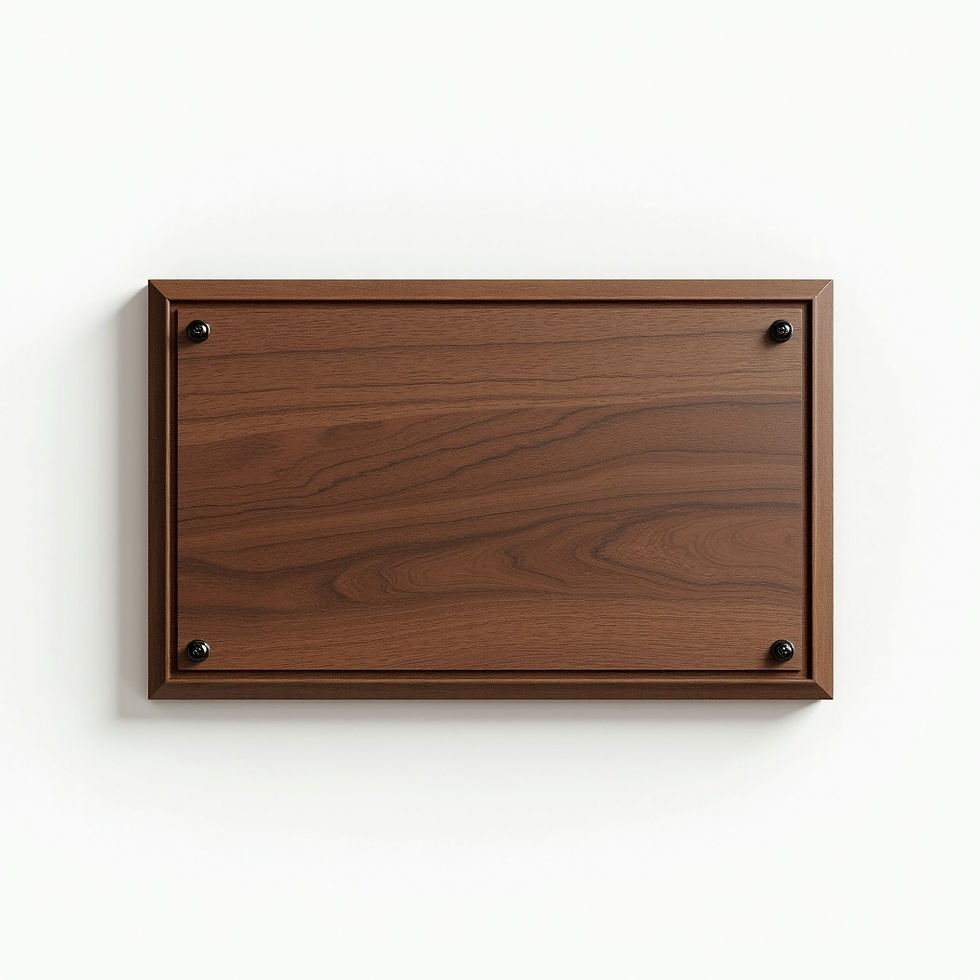 Heirloom Wood Plaque