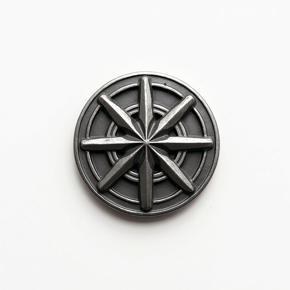 Clan Crest Pewter Brooch
