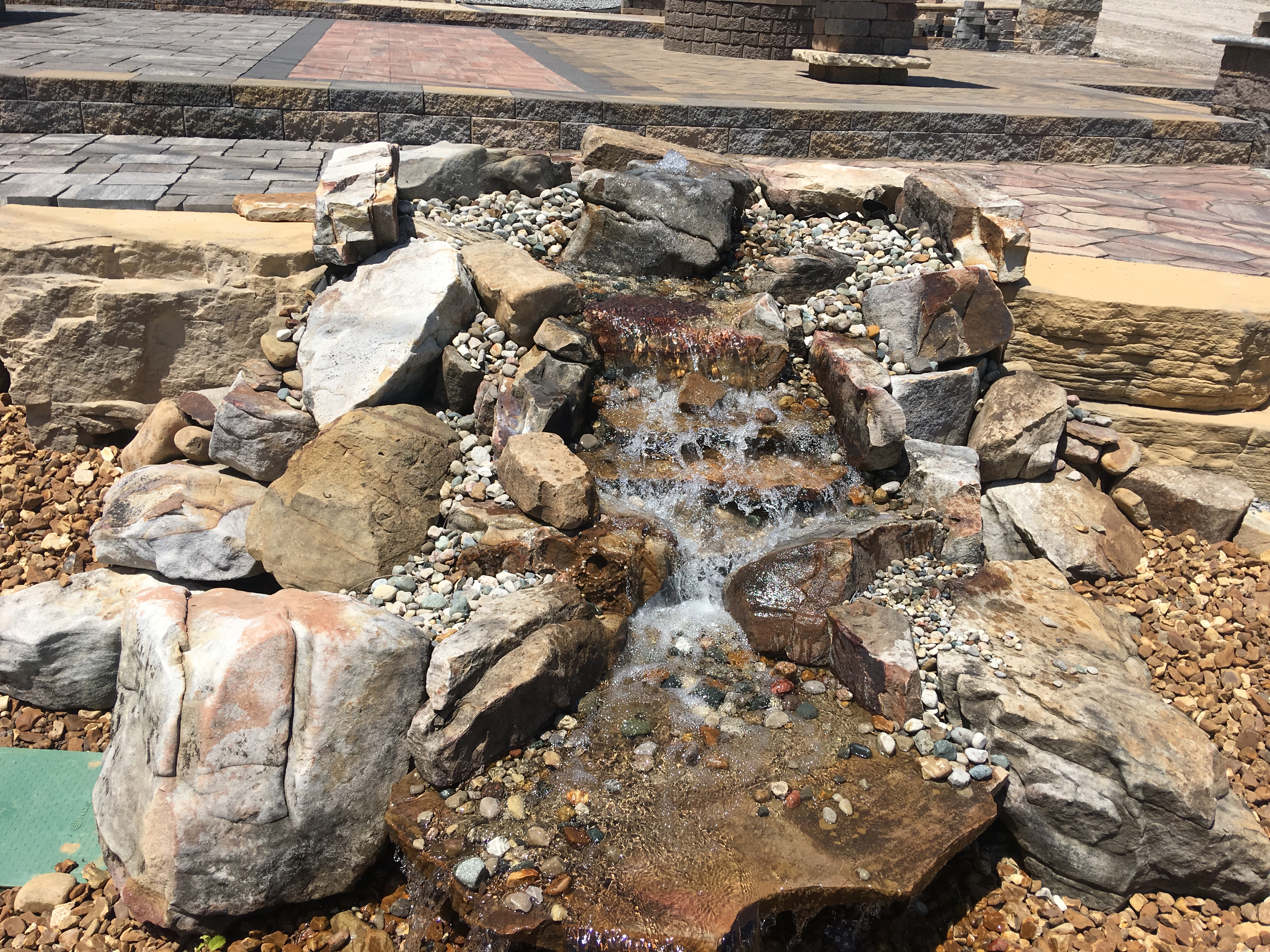 Water features.