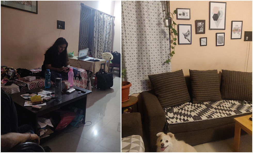 How I Did A Bachelor Pad Makeover Under ₹10K