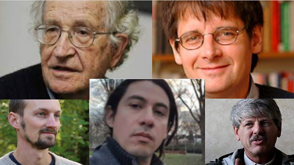 Noam Chomsky et la Gauche dans les Archives Epstein! Le Colapsisme avait raison! Ils sont complices du capitalisme!