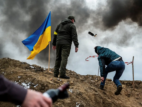 La Première Année de la Guerre en Ukraine (Courant Marxiste Collapsiste)