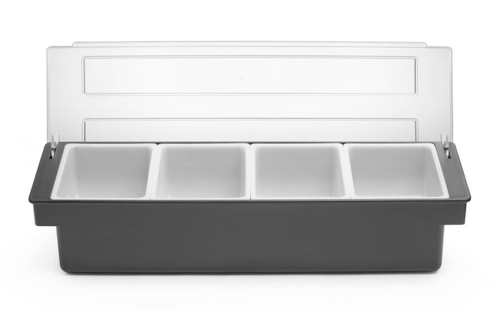 Zutatenbox – 3 Behälter, Bar up, 480x150x(H)100mm