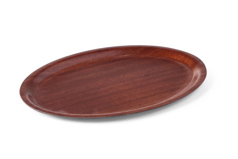 Serviertablett Woodform, HENDI, Mahagoni, 290x210mm