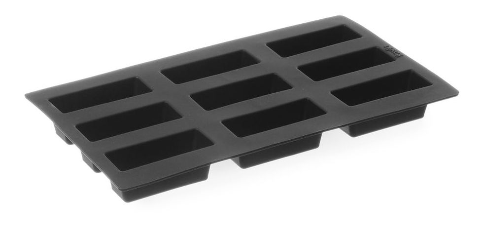 Mini-Kuchen 80x30x(H)33mm, HENDI, GN 1/3, 80x30x(H)33mm