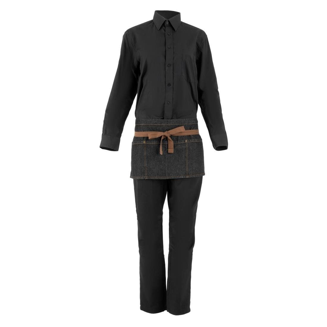 Chef Works Urban Memphis Taillenschürze Schwarz