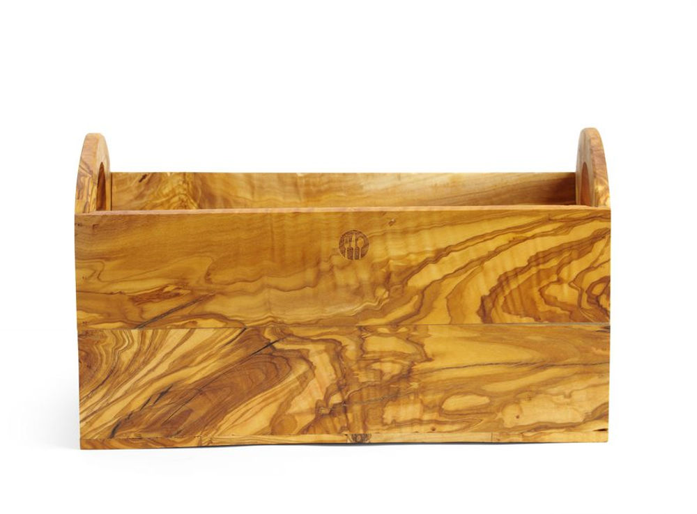 Brotkasten aus Olivenholz, HENDI, 245x198x(H)194mm