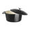 Miniaturbild: Vogue runder Schmortopf schwarz