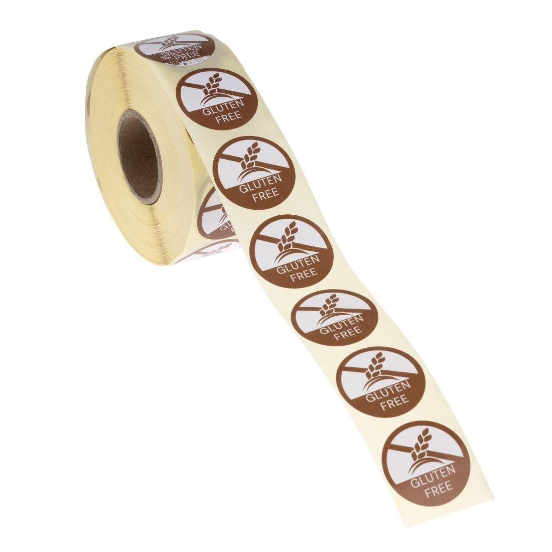 Hygiplas Lebensmittelallergie-Etiketten Glutenfrei (1000 Stück)