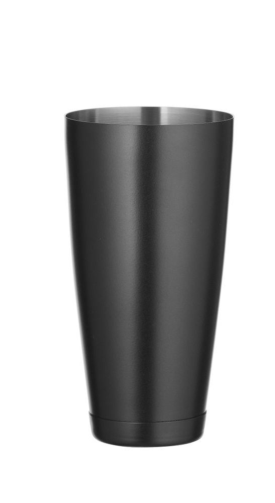Boston Shaker, Bar up, 0,8L, Schwarz, øx(H)mm
