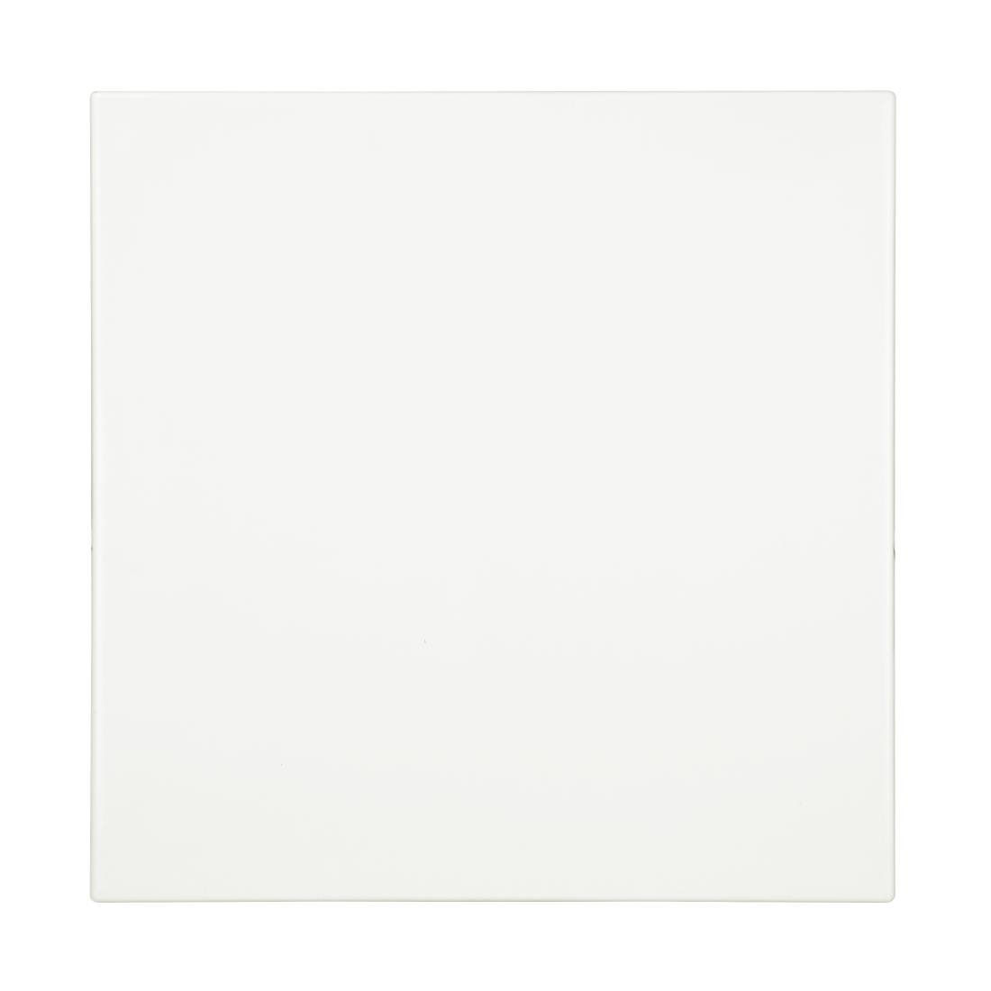 Bolero quadratische Tischplatte weiß 60cm
